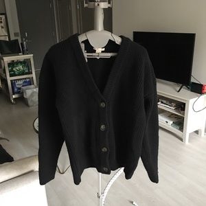 hm wool blend cardigan